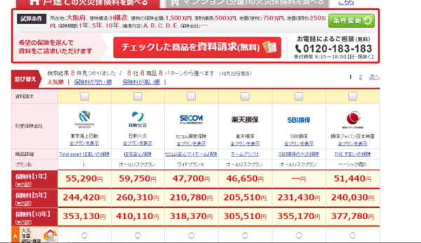 i保険火災保険比較サイト